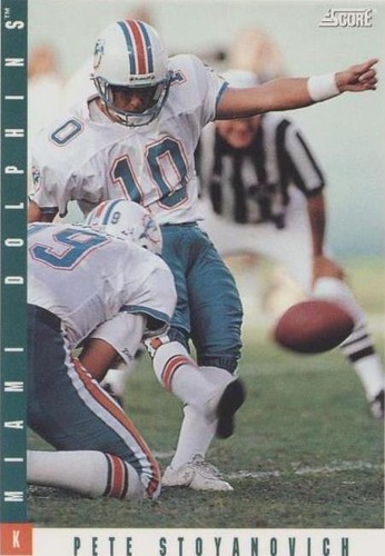 1993 Score Pete Stoyanovich #15