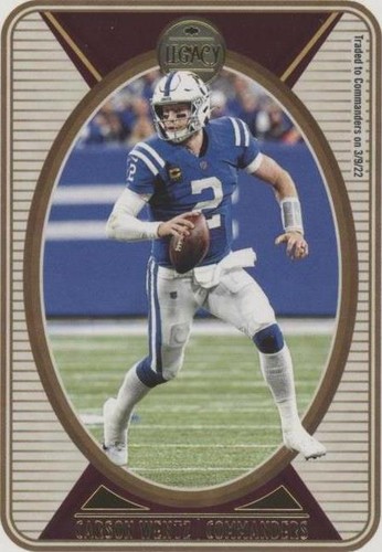 2022 Panini Legacy Carson Wentz #38