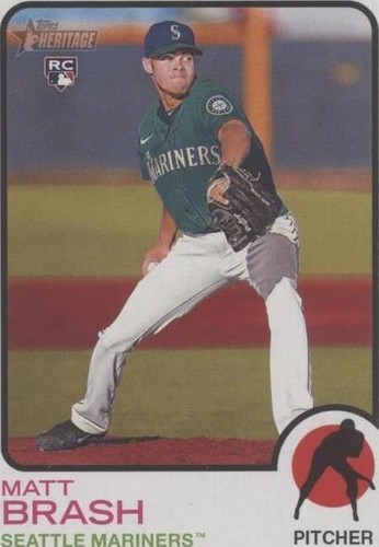 マット・ブラッシュ Matt Brash マット・ブラッシュ Matt Brash Matt Brash 2023 Topps Heritage