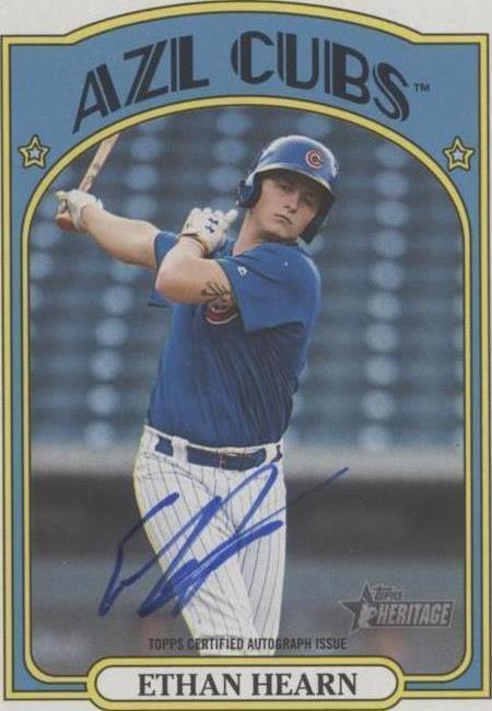 2021 Topps Heritage Minor League Edition - Ethan Hearn #ROA-EHE
