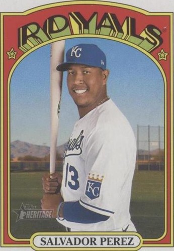 2021 Topps Heritage High Number - Salvador Perez #693