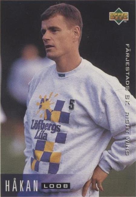 1995-96 Upper Deck Swedish - Hakan Loob #64