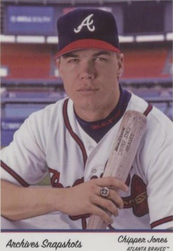 2016 Topps Archives Snapshots - Chipper Jones #AS-CJ