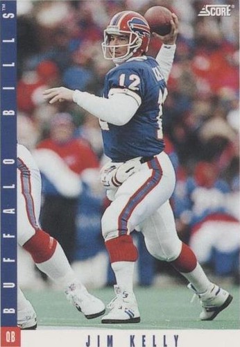 1993 Score Jim Kelly #13