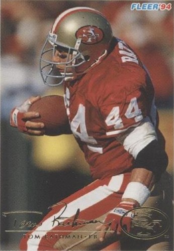 1994 Fleer Tom Rathman #419