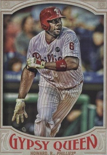 2016 Topps Gypsy Queen - Ryan Howard #218