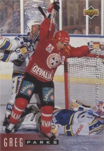 1995-96 Upper Deck Swedish - Greg Parks #32