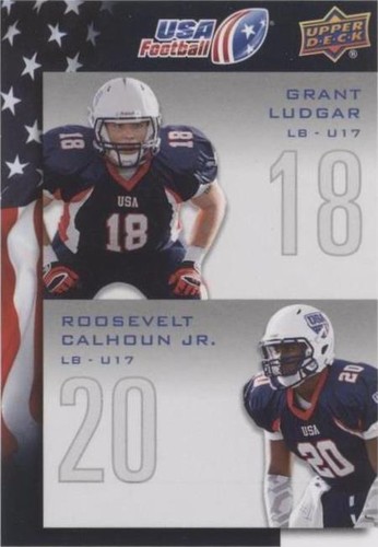 2014 Upper Deck USA Football Grant Ludgar Roosevelt Calhoun Jr. #101