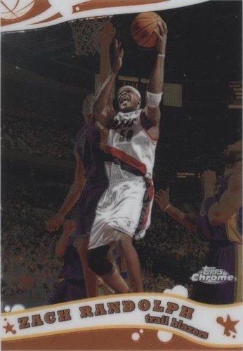 2005-06 Topps Chrome - Zach Randolph #5