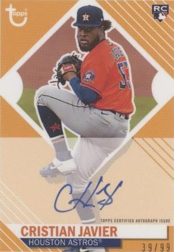 2021 Topps Brooklyn Collection - Cristian Javier #BKA-CJ