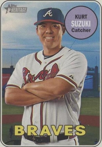 2018 Topps Heritage - Kurt Suzuki #475