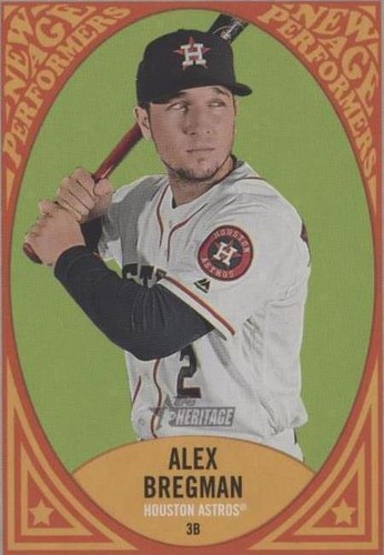 2019 Topps Heritage - Alex Bregman #NAP-11
