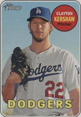 2018 Topps Heritage - Clayton Kershaw #216