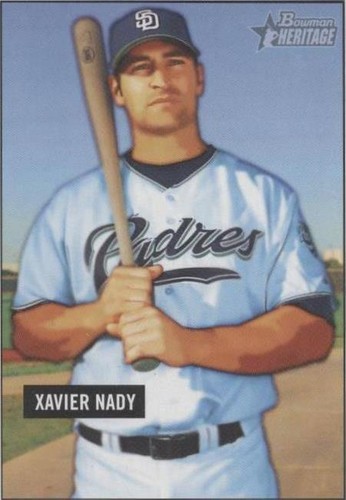2005 Bowman Heritage - Xavier Nady #154