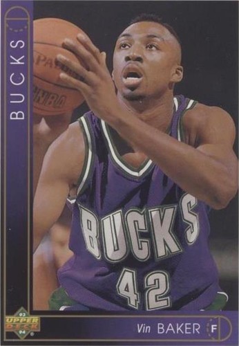 1993-94 Upper Deck International German - Vin Baker #154