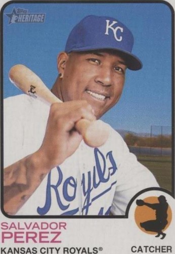 2022 Topps Heritage - Salvador Perez #267