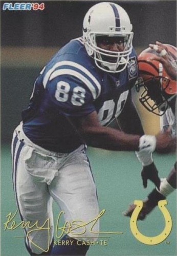 1994 Fleer Shell FACT (Football & Academics: A Championship Team) Kerry Cash #13