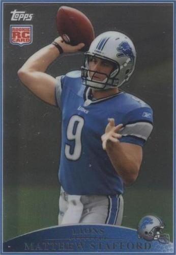 2012 Topps Chrome Matthew Stafford #430