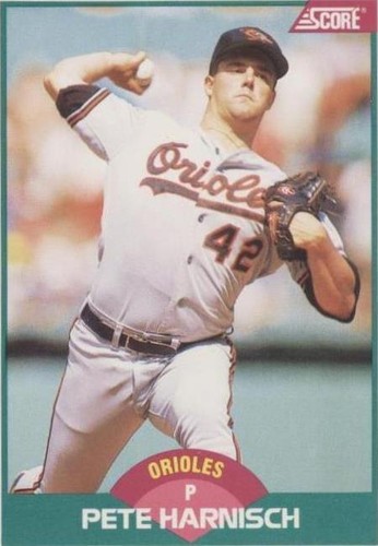 1989 Score Rookie & Traded - Pete Harnisch #110T