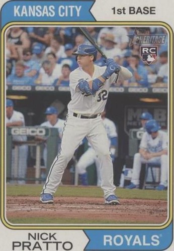2023 Topps Heritage - Nick Pratto #94
