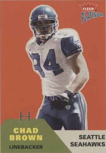 2002 Fleer Platinum Chad Brown #95