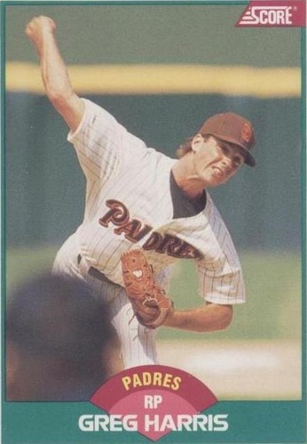 1989 Score Rookie & Traded - Greg Harris #87T