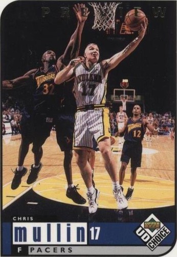 1998-99 Upper Deck UD Choice Preview - Chris Mullin #60