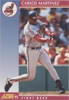 1992 Score - Carlos Martinez #593