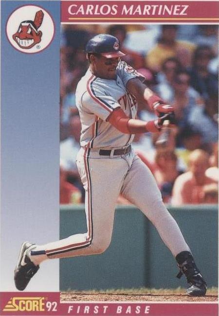 1992 Score - Carlos Martinez #593