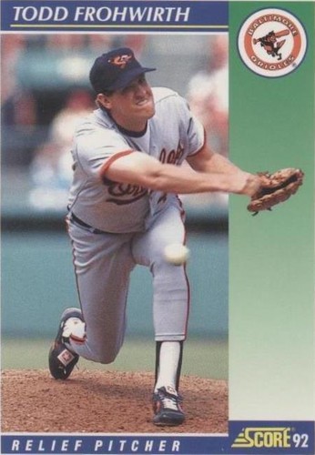 1992 Score - Todd Frohwirth #534