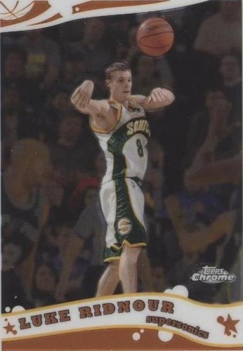 2005-06 Topps Chrome - Luke Ridnour #46