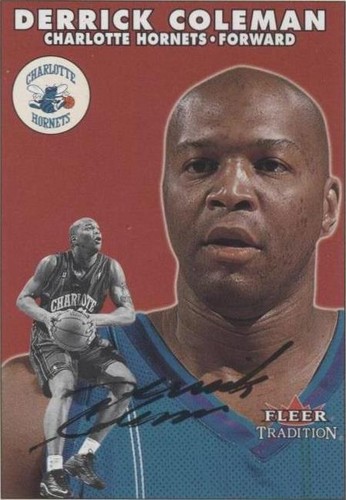 2000-01 Fleer Tradition - Derrick Coleman #162