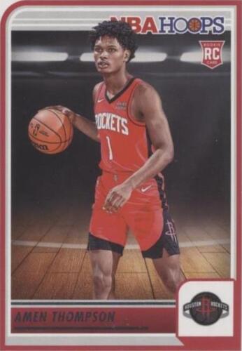 Amen Thompson 2023-24 Panini NBA Hoops Tribute Rookie Card Amen Thompson 2023-24 Panini NBA Hoops Tribute Rookie Card