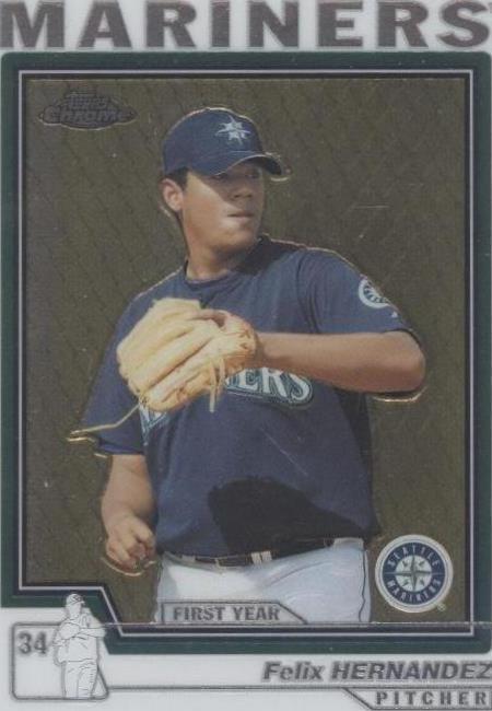 Topps Chrome Traded & Rookies 2004 - Félix Hernández #T144