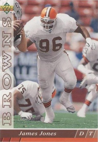 1993 Upper Deck James Jones #504