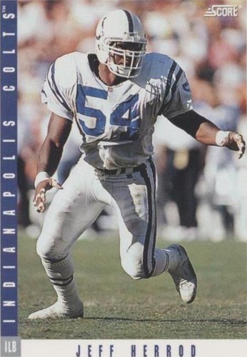 1993 Score Jeff Herrod #38