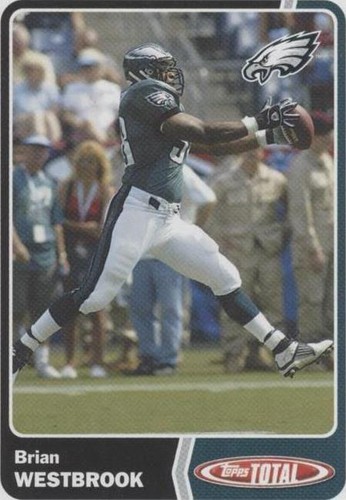 2003 Topps Total Brian Westbrook #24
