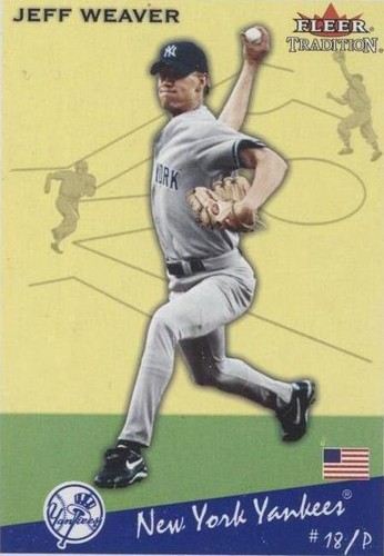 2002 Fleer Tradition Update - Jeff Weaver #U181