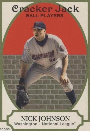 2005 Topps Cracker Jack - Nick Johnson #131