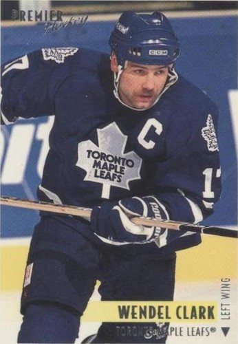 1994-95 Topps Premier - Wendel Clark #55