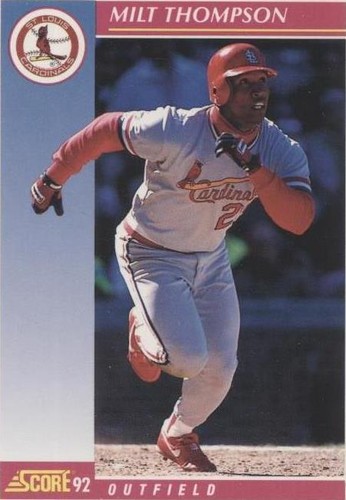 1992 Score - Milt Thompson #114