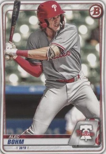 2020 Bowman - Alec Bohm #BP-29