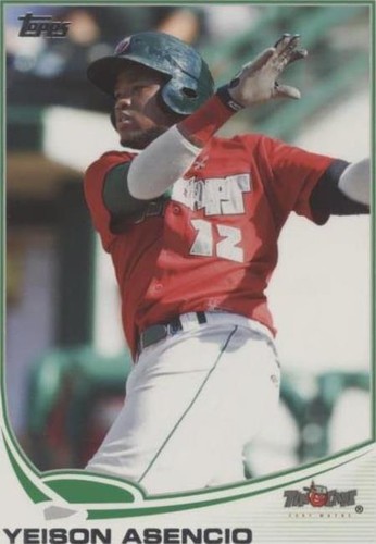 2013 Topps Pro Debut - Yeison Asencio #91