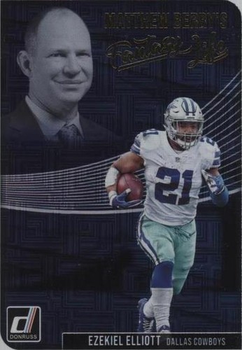 2018 Panini Donruss Ezekiel Elliott #MBF9