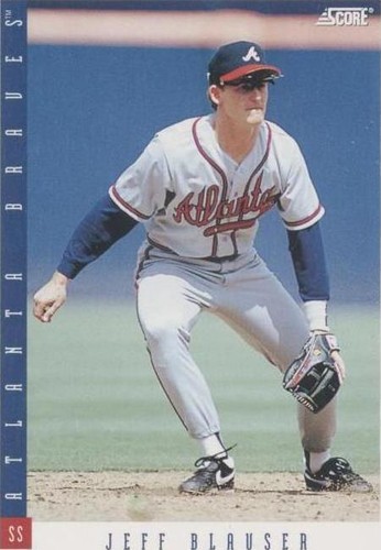1993 Score - Jeff Blauser #142