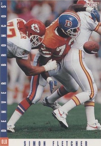 1993 Score Simon Fletcher #118