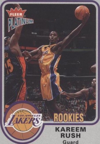 2002-03 Fleer Platinum - Kareem Rush #161