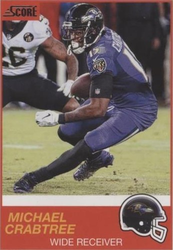 2019 Score Michael Crabtree #85