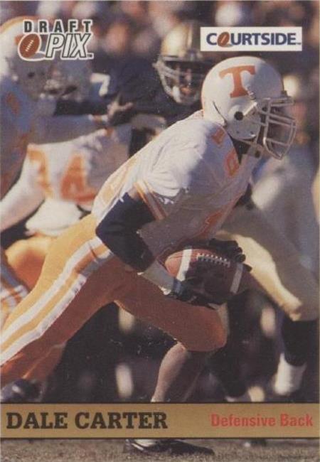 1992 Courtside Draft Pix Dale Carter #10