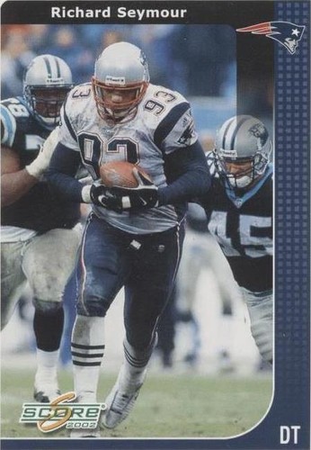 2002 Score Richard Seymour #135
